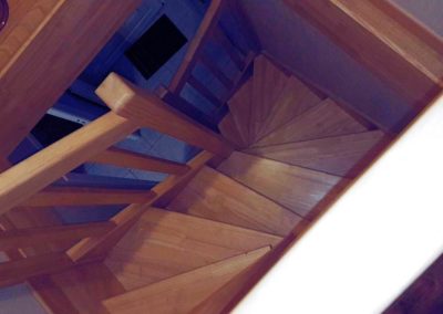 Escaliers originaux réalisation DY Menuiserie Morlaix Finistère