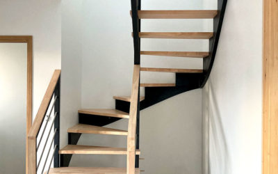 Escaliers avec finitions